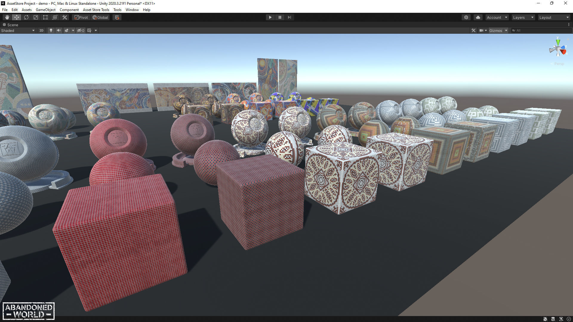 Soviet Mosaics Pack Low-poly 3D model_53
