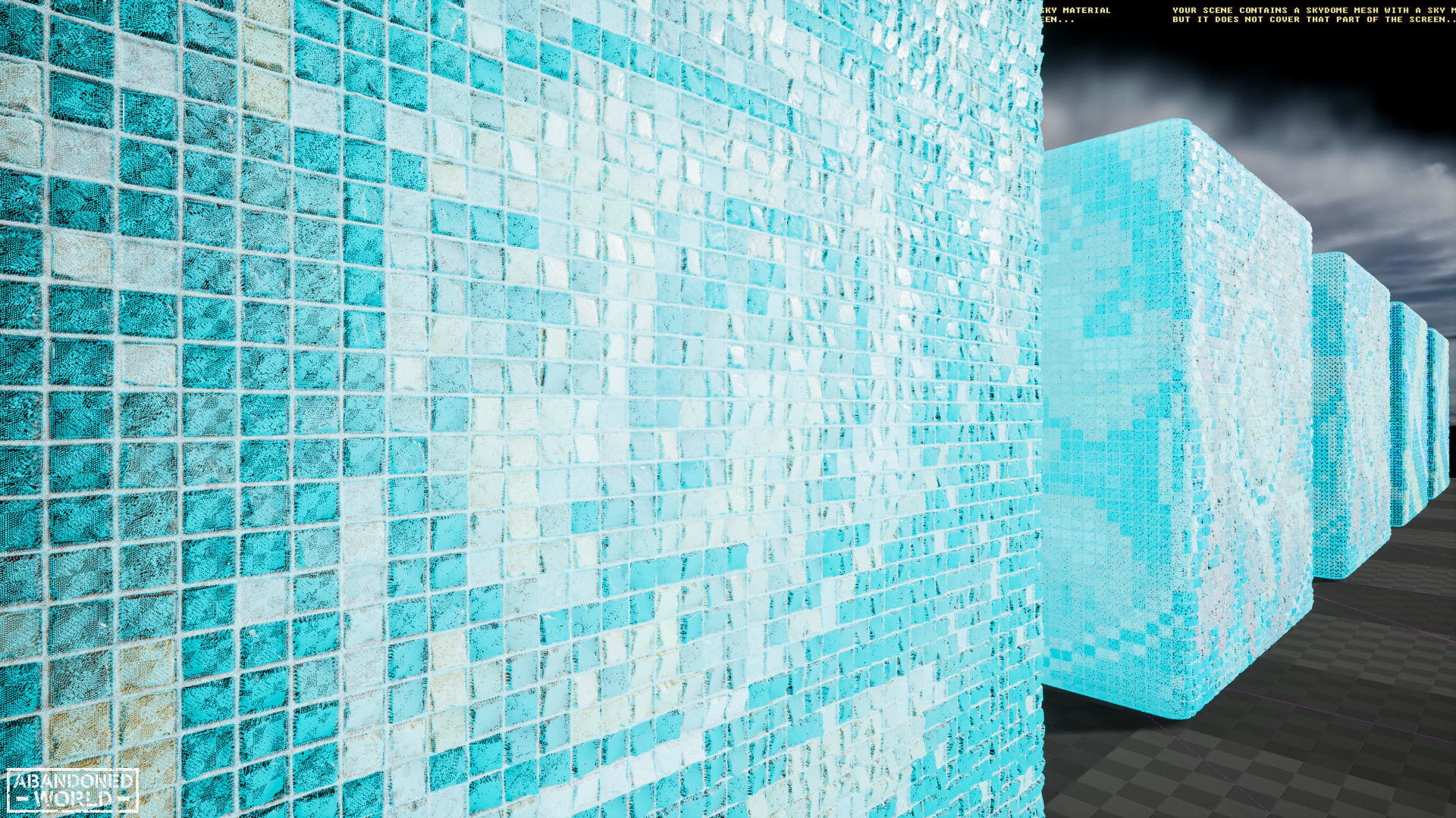 Soviet Mosaics Pack Low-poly 3D model_21