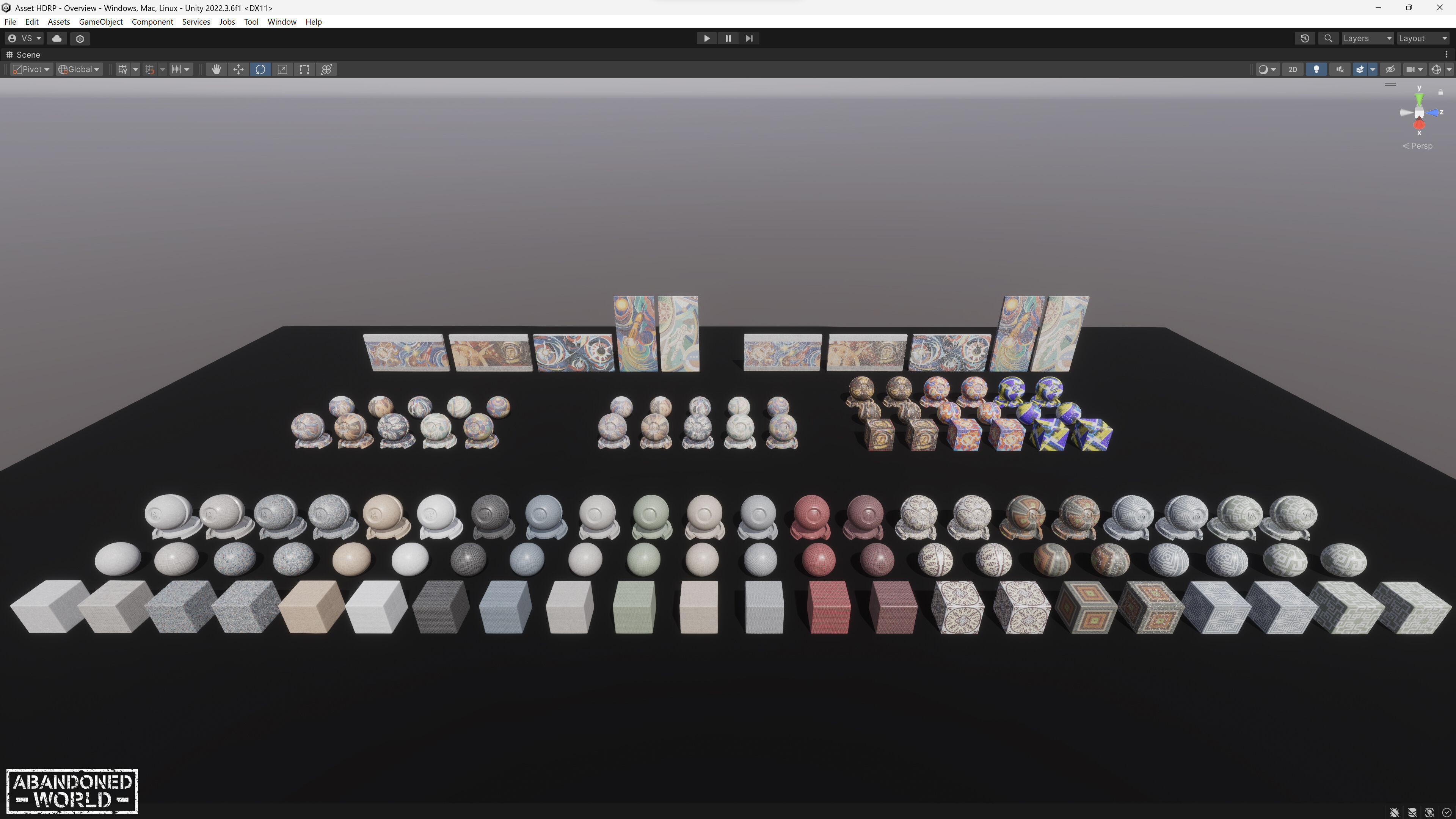 Soviet Mosaics Pack Low-poly 3D model_44