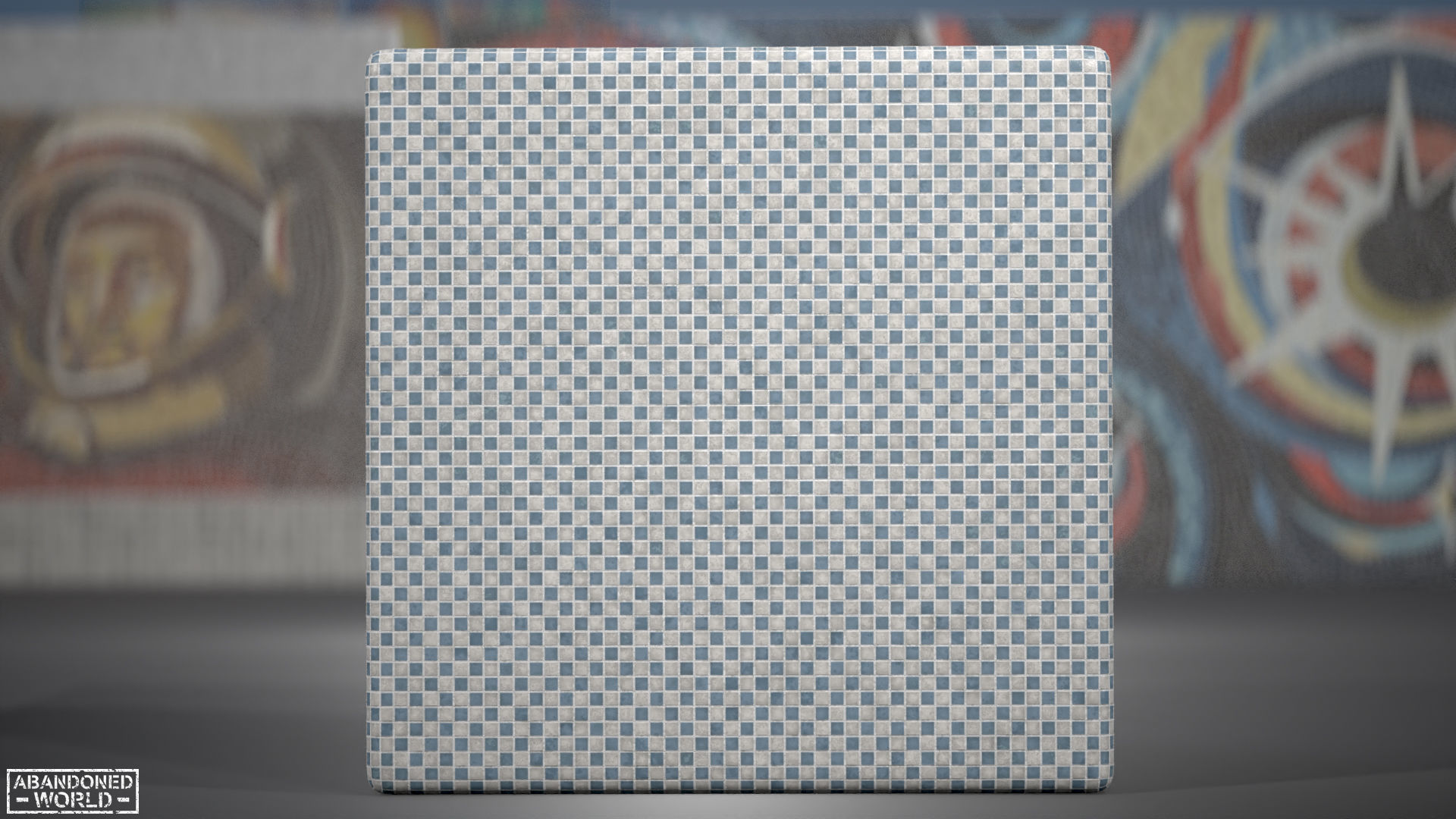 Soviet Mosaics Pack Low-poly 3D model_40