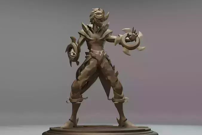 DYRROTH - MOBILE LEGENDS 3D print model