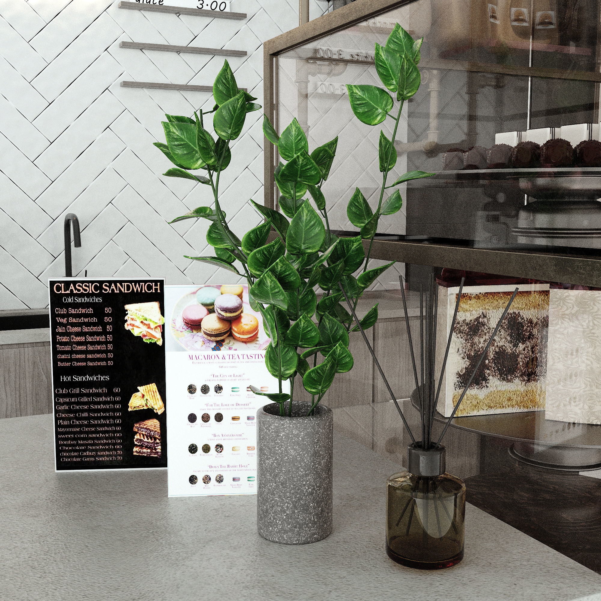 Coffee house 3D model_9