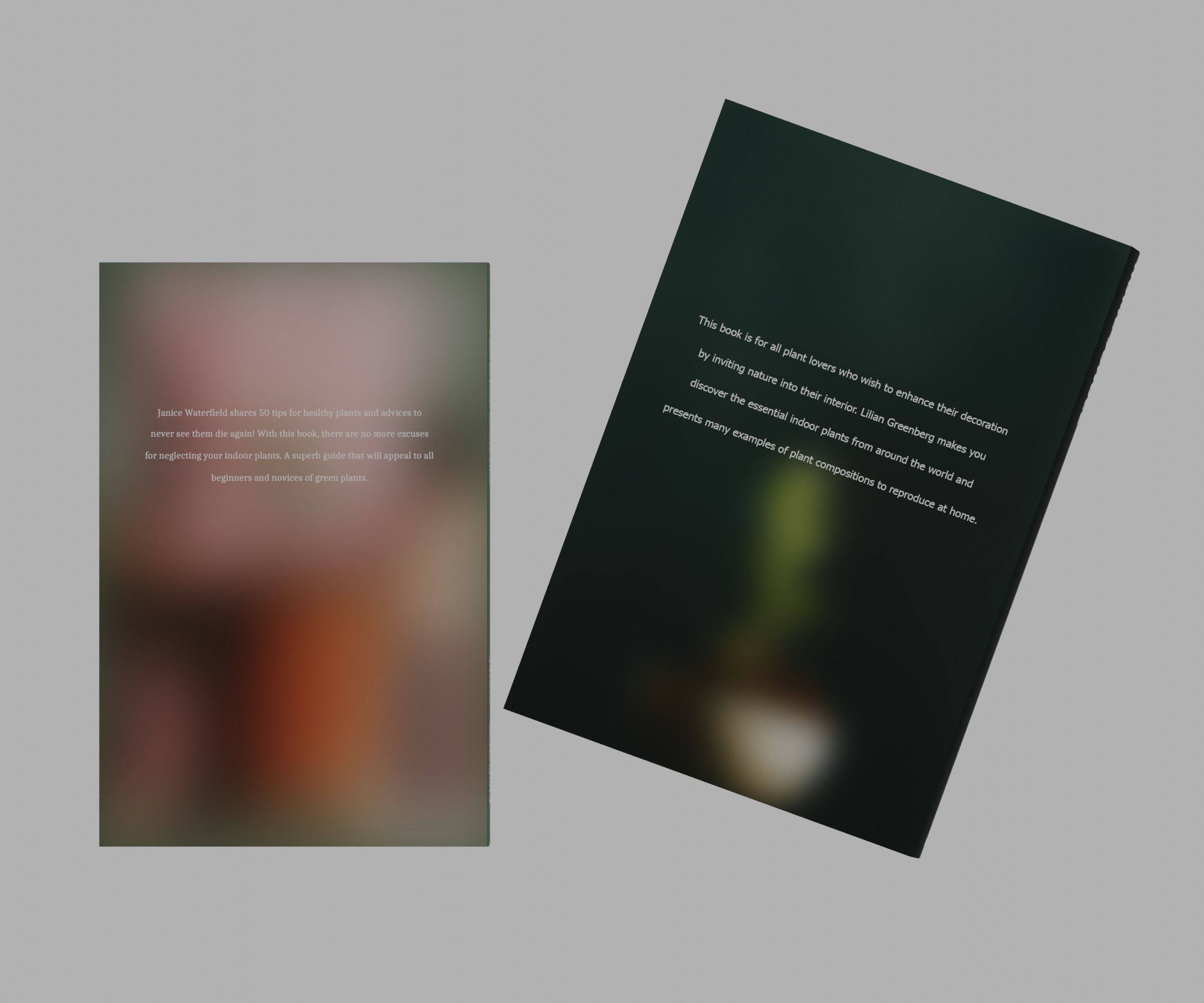 Bohemian living room Low-poly 3D model_17