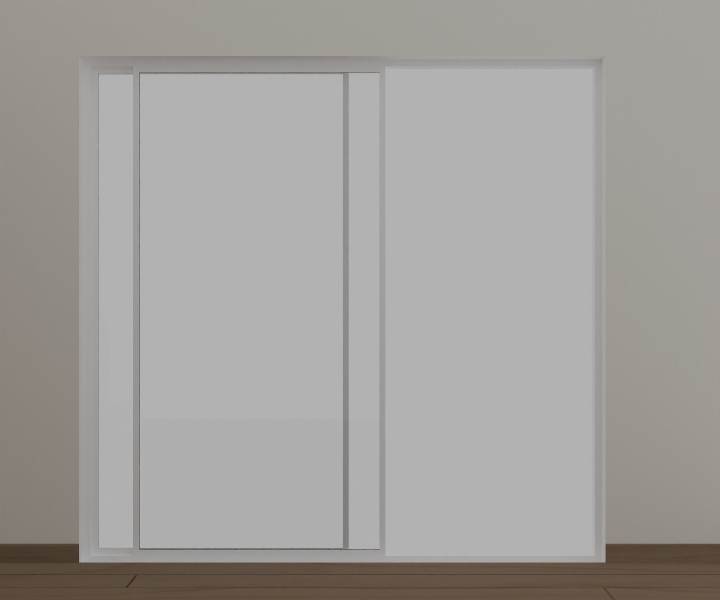 Bohemian living room Low-poly 3D model_7