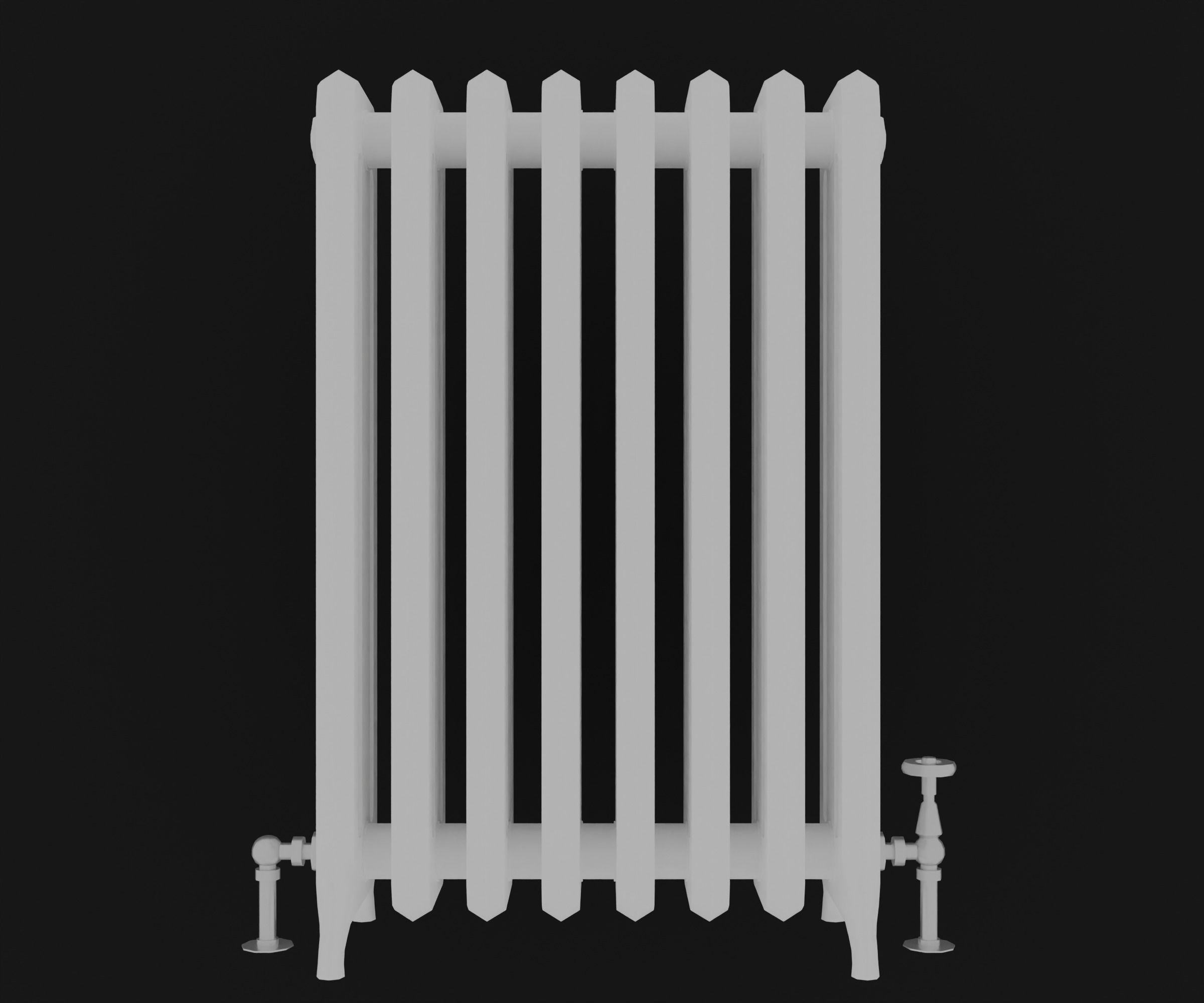 Bohemian living room Low-poly 3D model_18