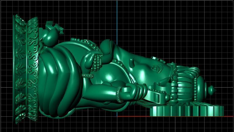 gonesh pendant 3D print model_1