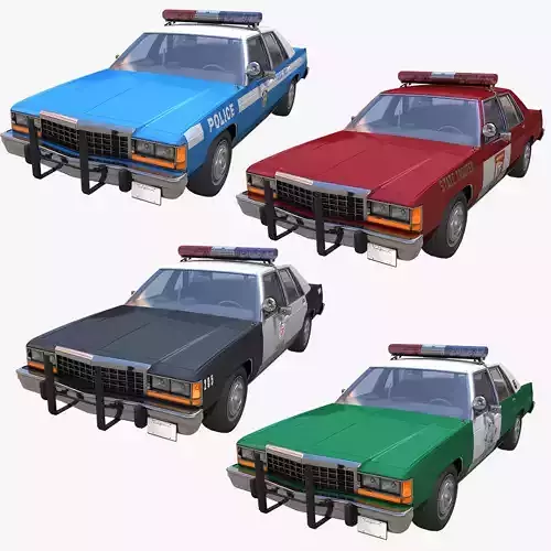 American Police Cars