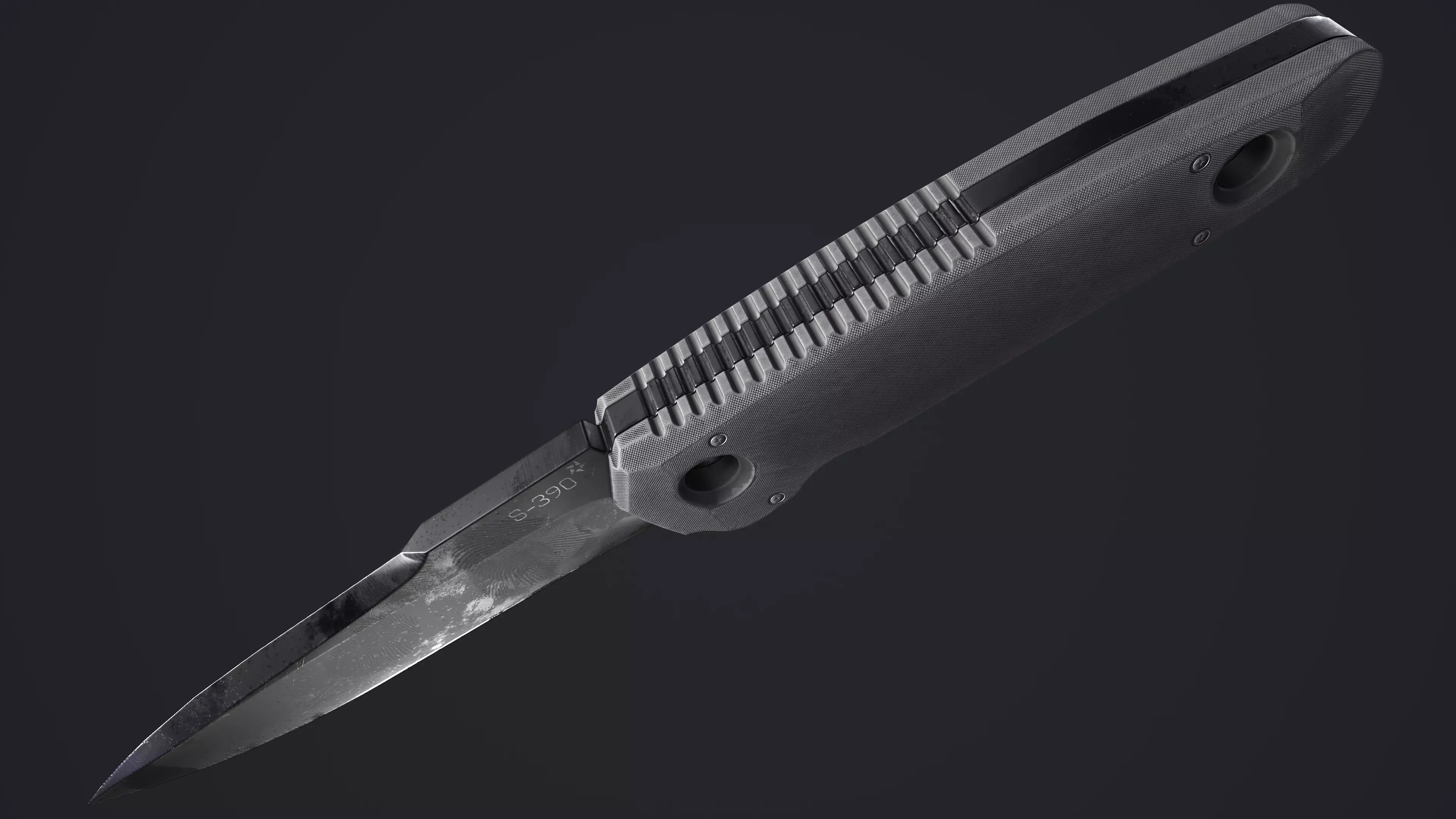 Knife Lp 4K AAA Low-poly 3D model_0