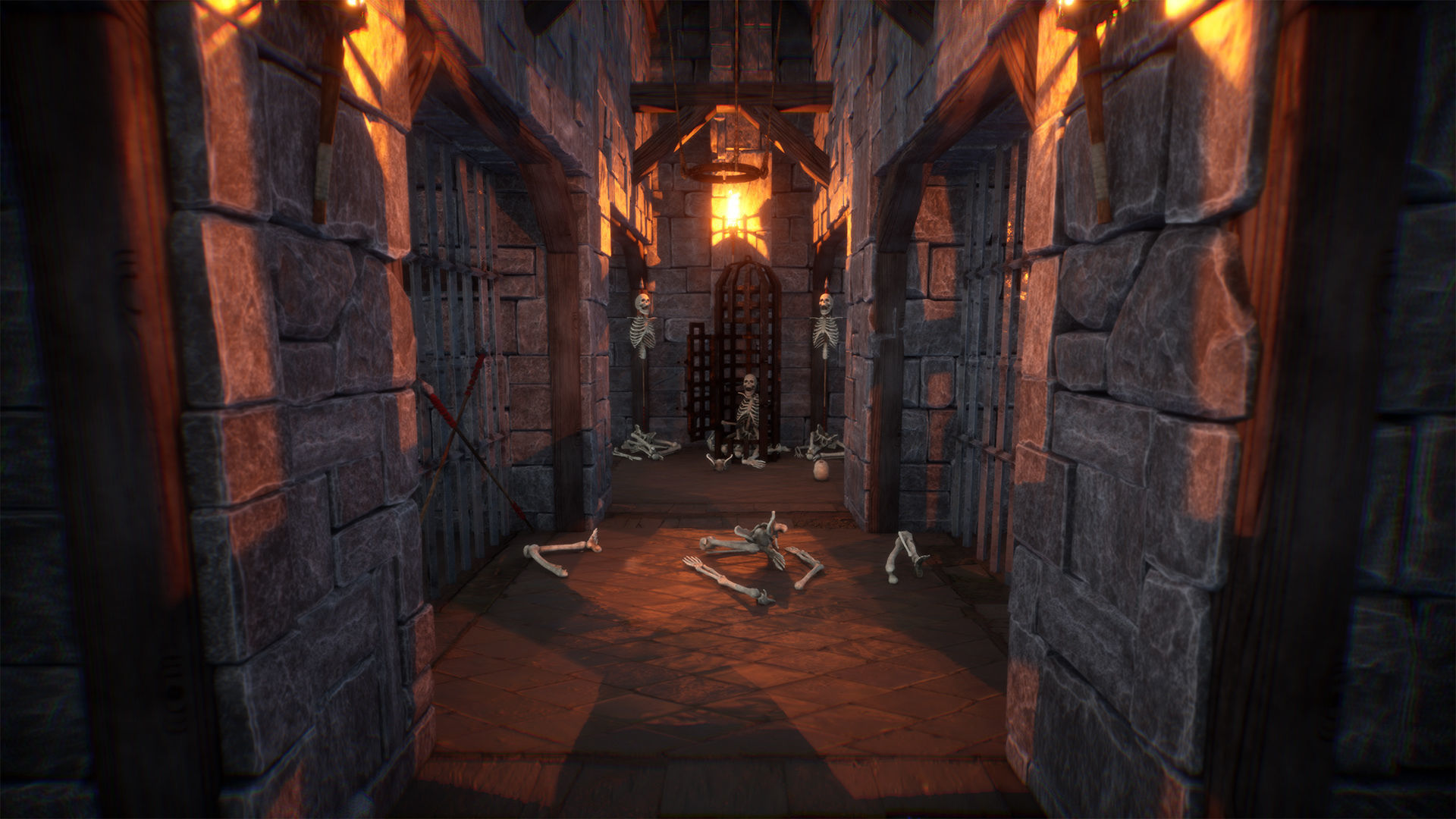 Dungeon Skeletons 30 Assets Low-poly 3D model_7