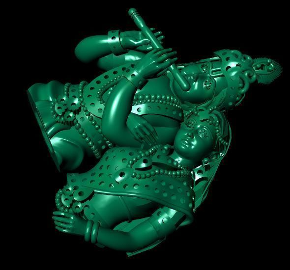 KRISHNA PENDANTS 3D print model_9