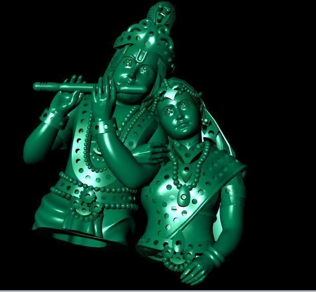 KRISHNA PENDANTS 3D print model_11
