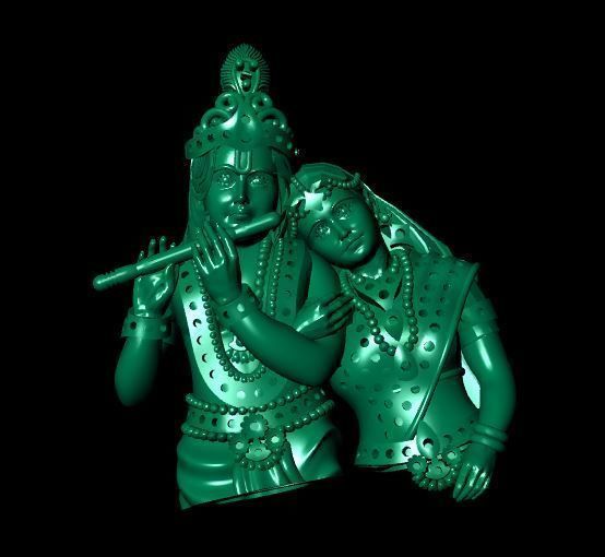 KRISHNA PENDANTS 3D print model_6