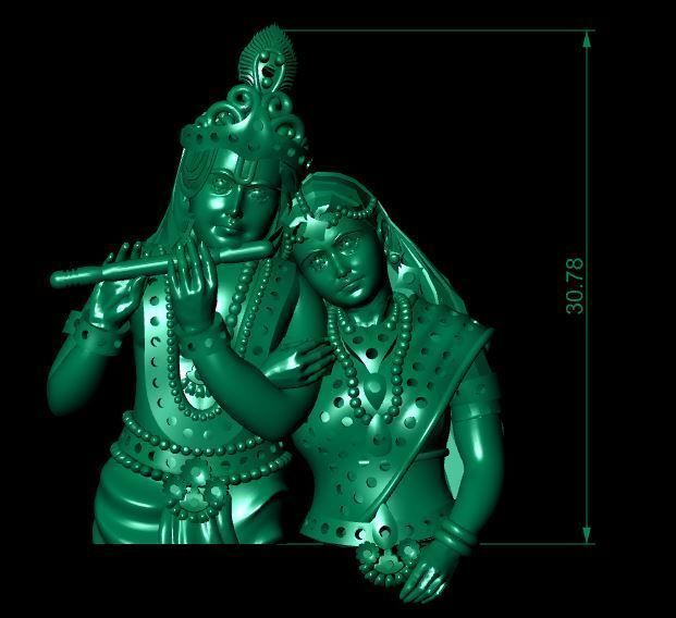 KRISHNA PENDANTS 3D print model_8