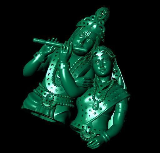 KRISHNA PENDANTS 3D print model_5