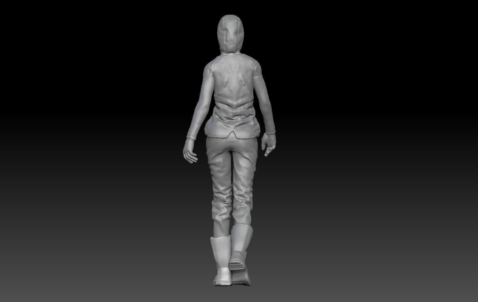 SKI GIRL 4 3D print model_2