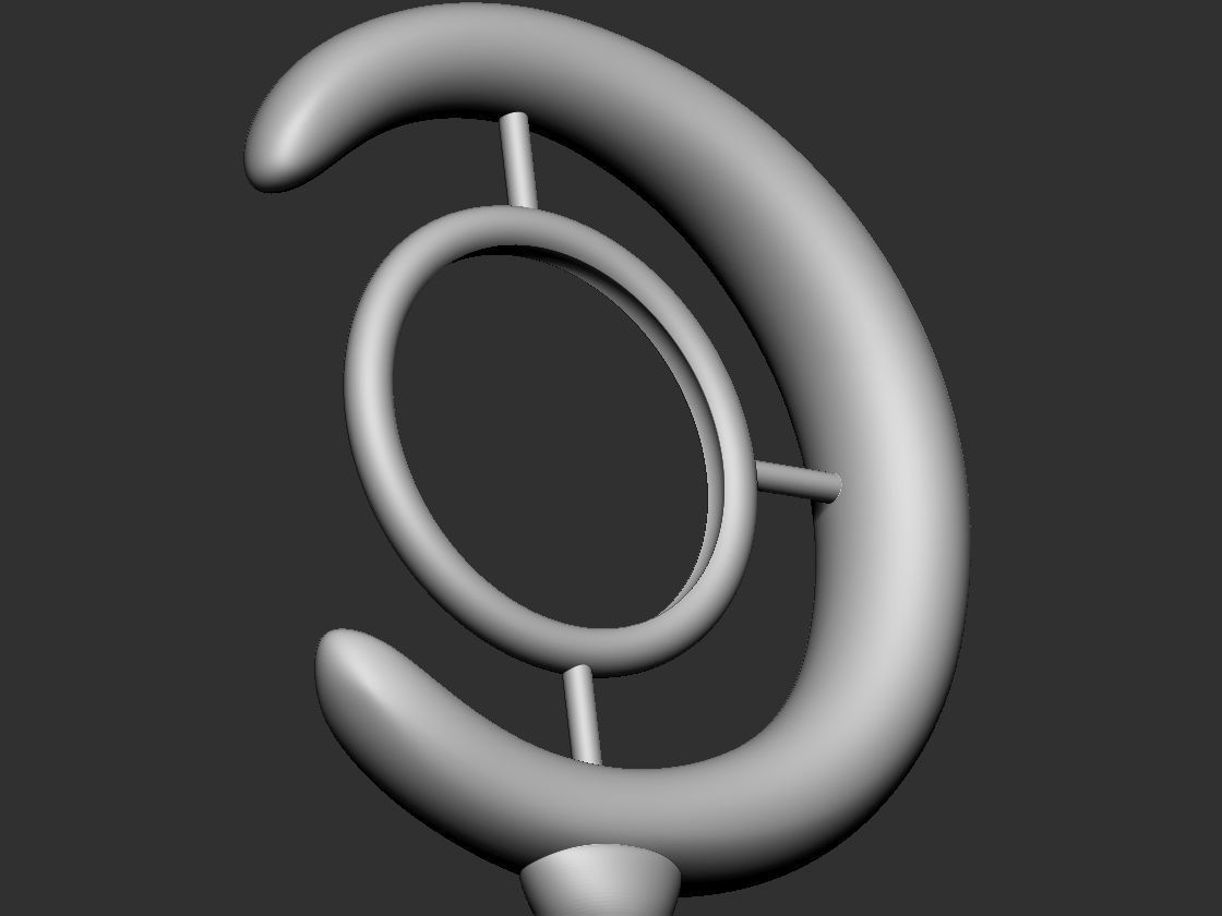 Sousou no Frieren Staff 3D print model_3