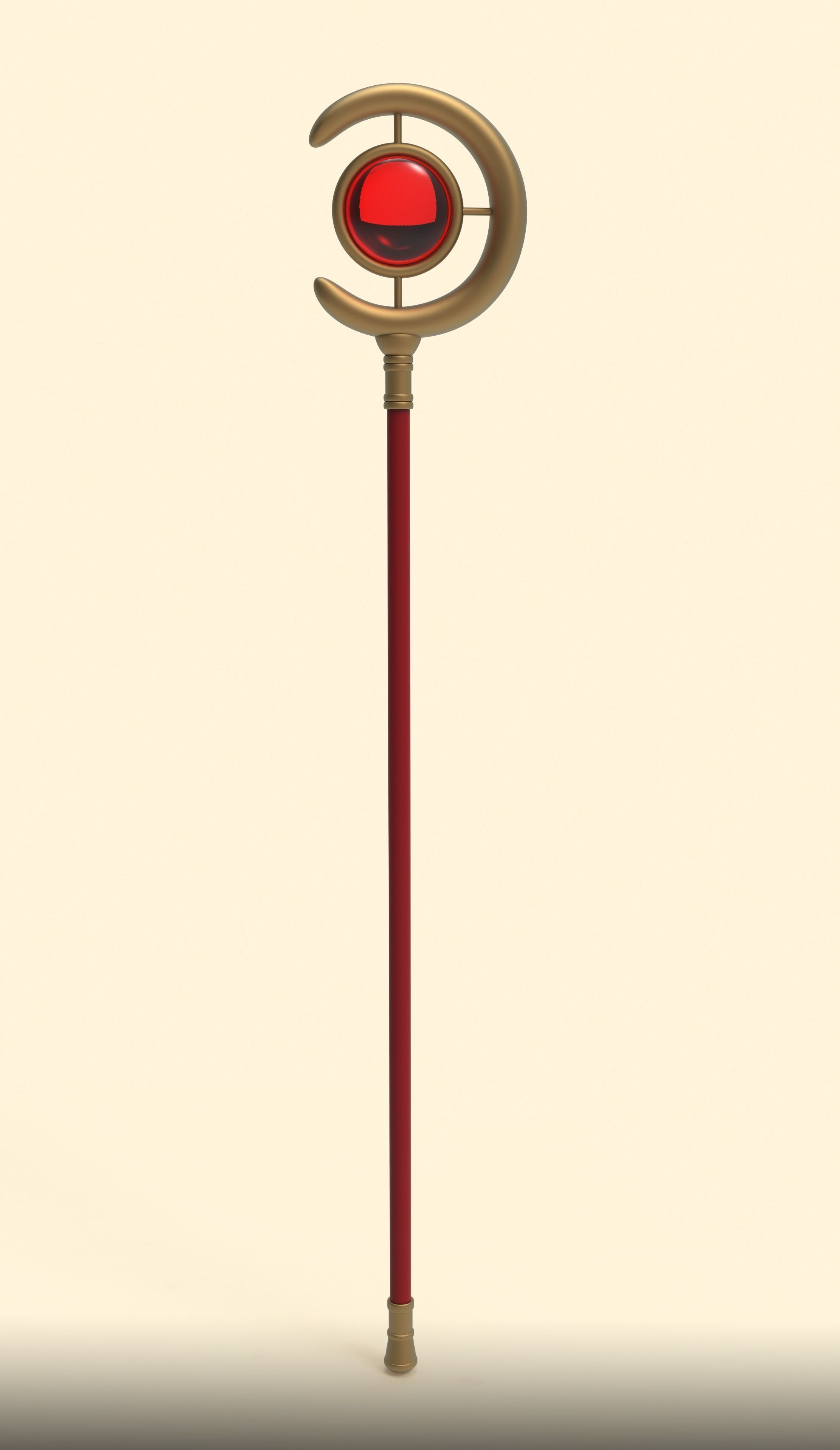 Sousou no Frieren Staff 3D print model_8