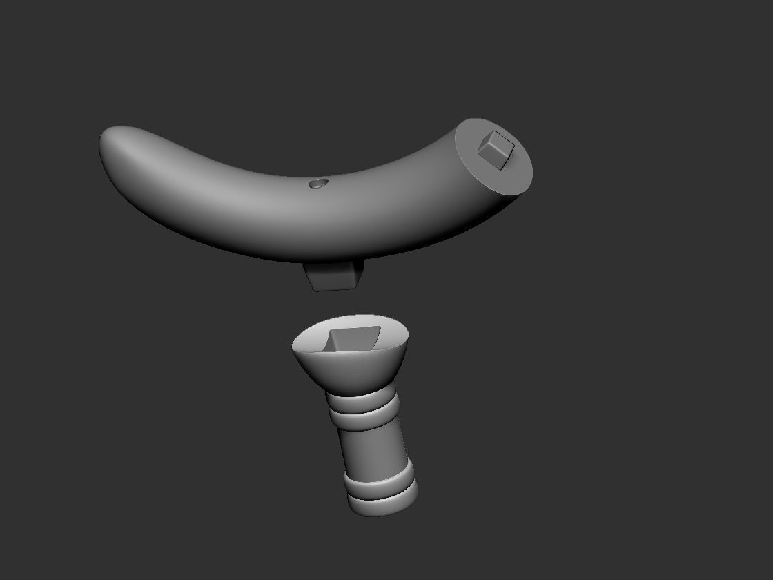 Sousou no Frieren Staff 3D print model_1