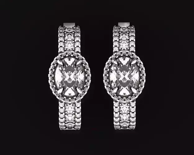 earrings Le Vian oval cut 765