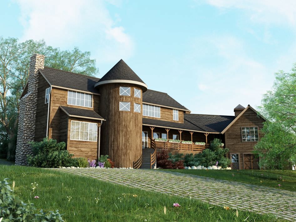 Photorealistic House Collection 3D model_8