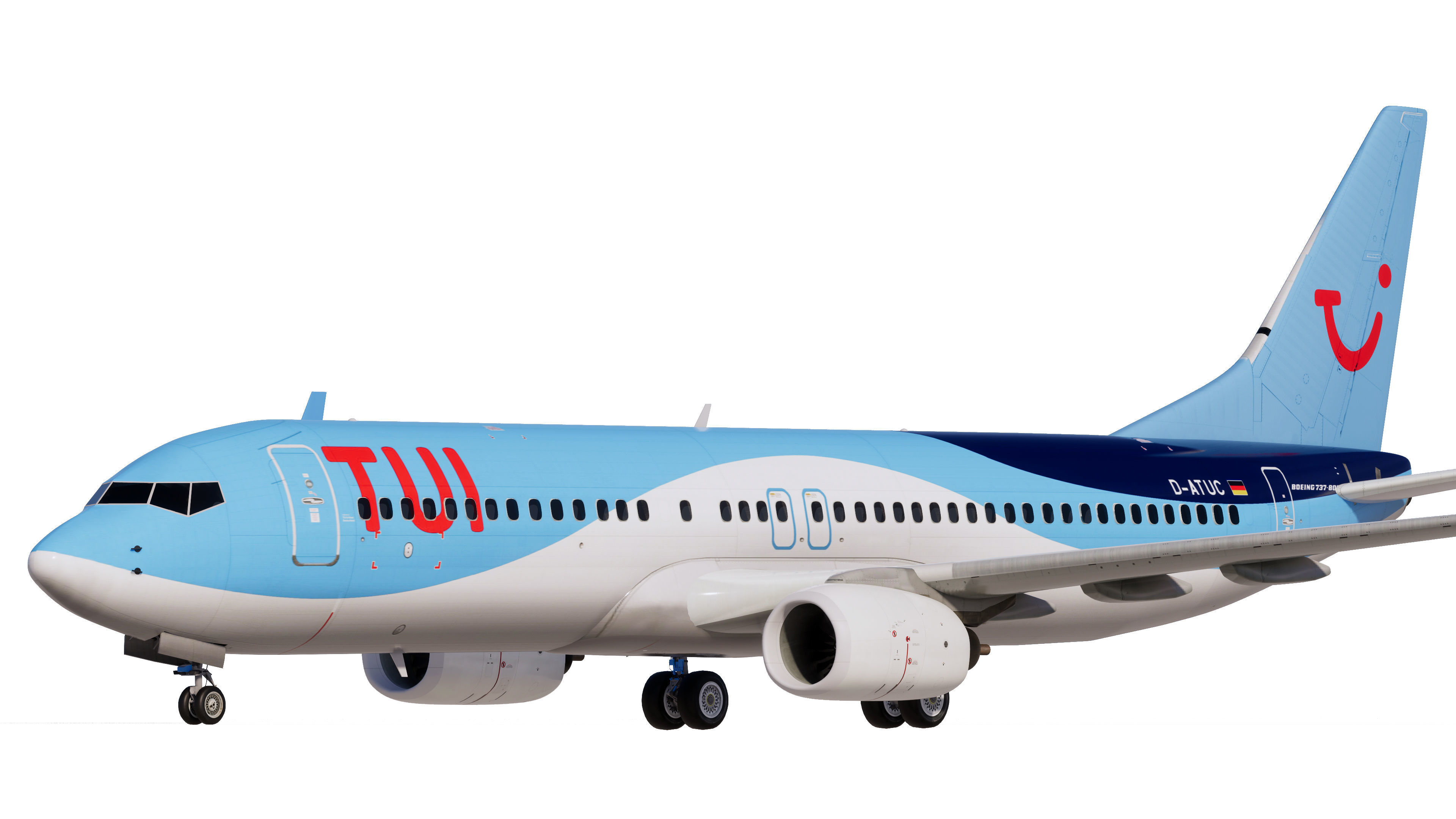 Tui Fly Boeing 737-800 3D model_1