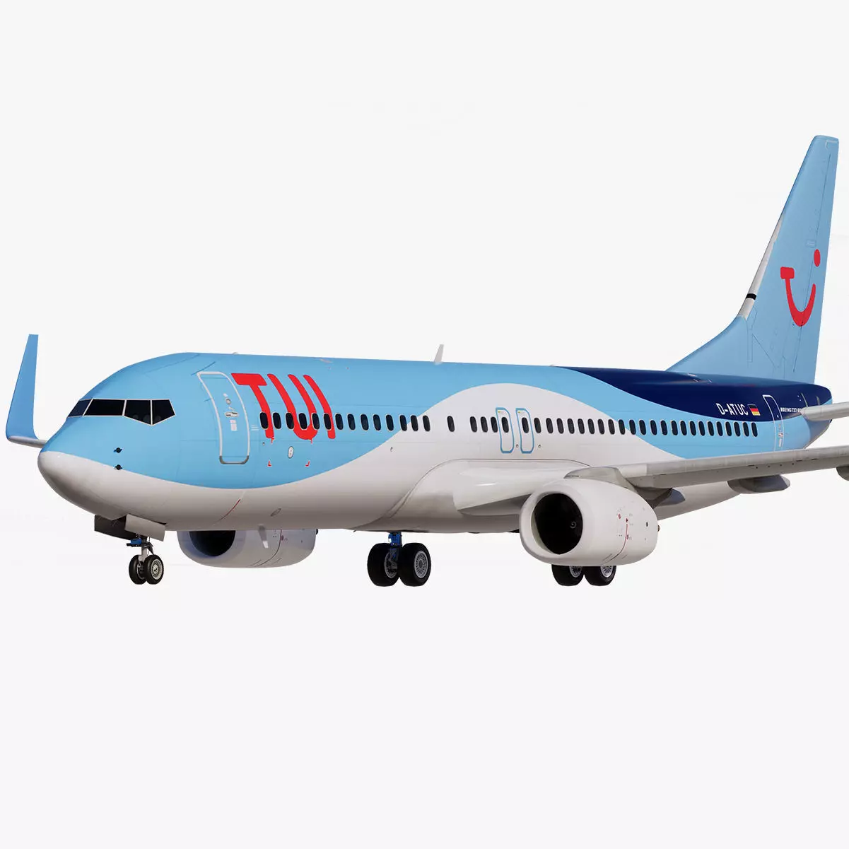 Tui Fly Boeing 737-800 3D model_0