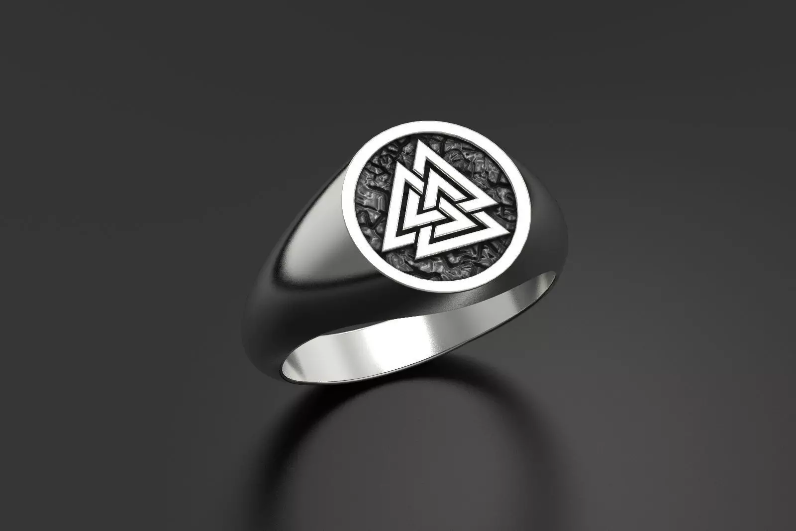 signet ring 3D print model 3D print model