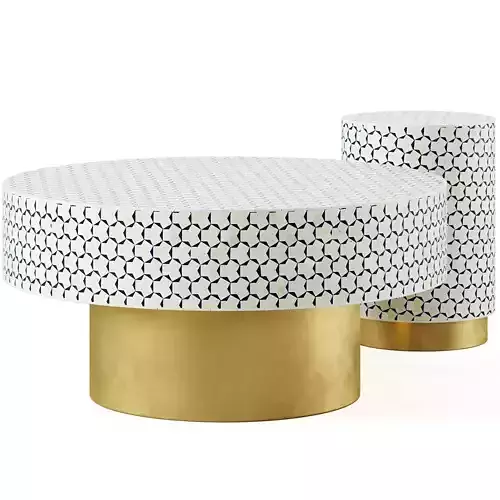 Targua Inlay Coffee Table by Anthropologie