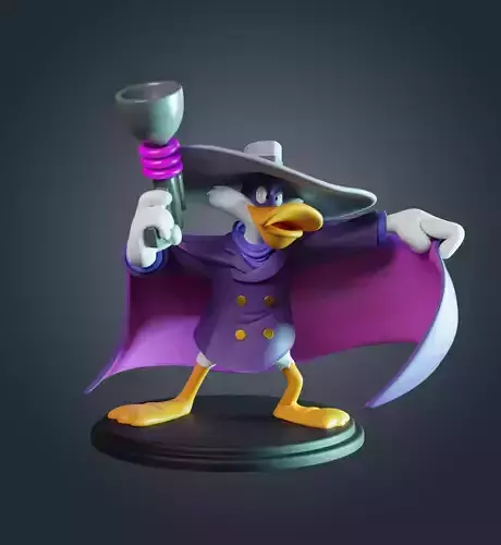 Dark Wing Duck  3D print model