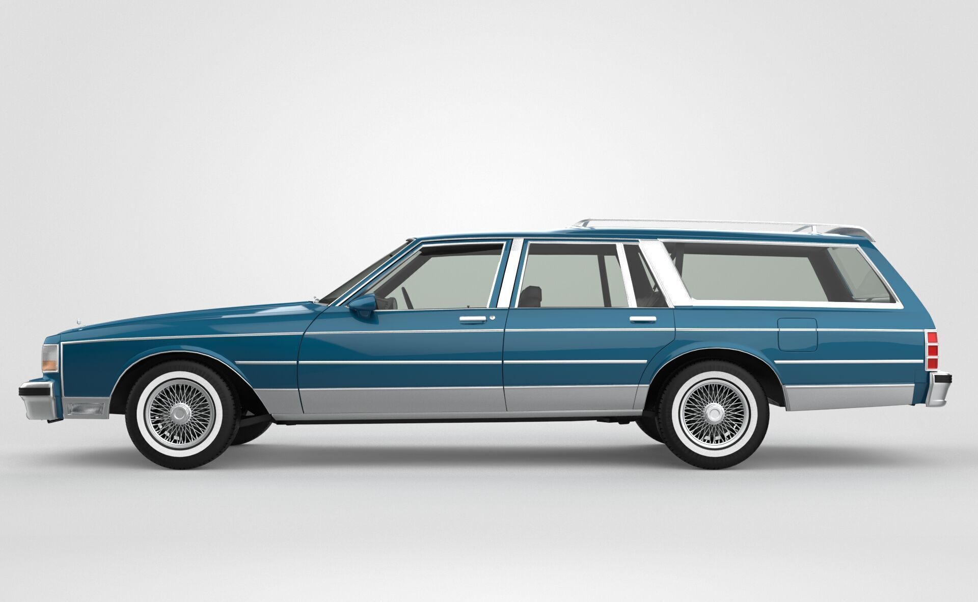 Chevrolet Caprice Estate 1989 3D model_1