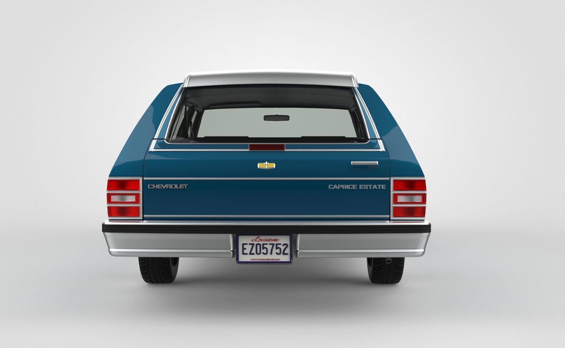 Chevrolet Caprice Estate 1989 3D model_4