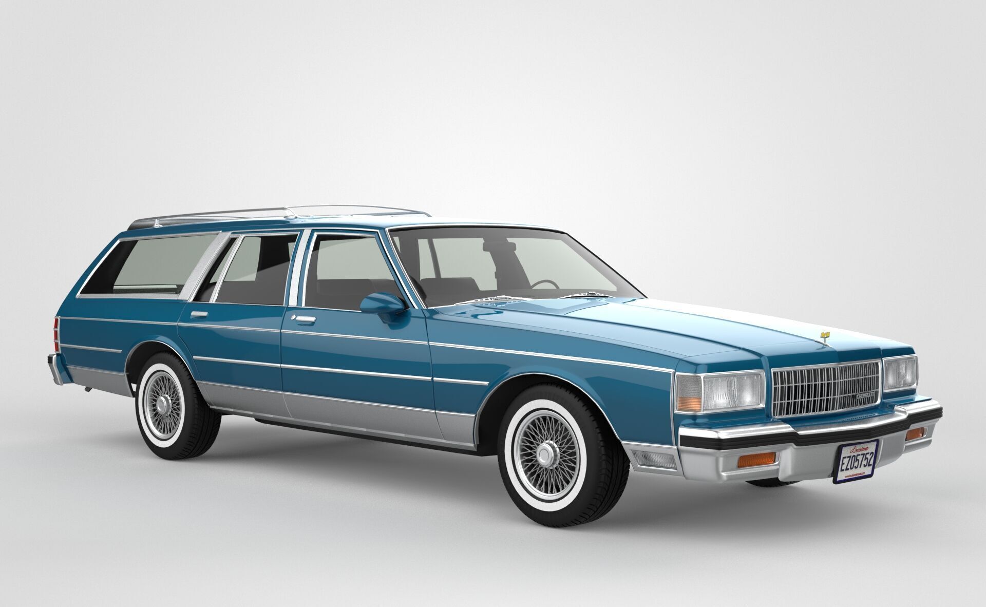 Chevrolet Caprice Estate 1989 3D model_8