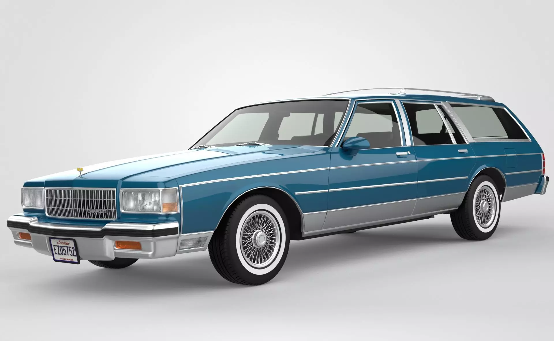 Chevrolet Caprice Estate 1989 3D model_0