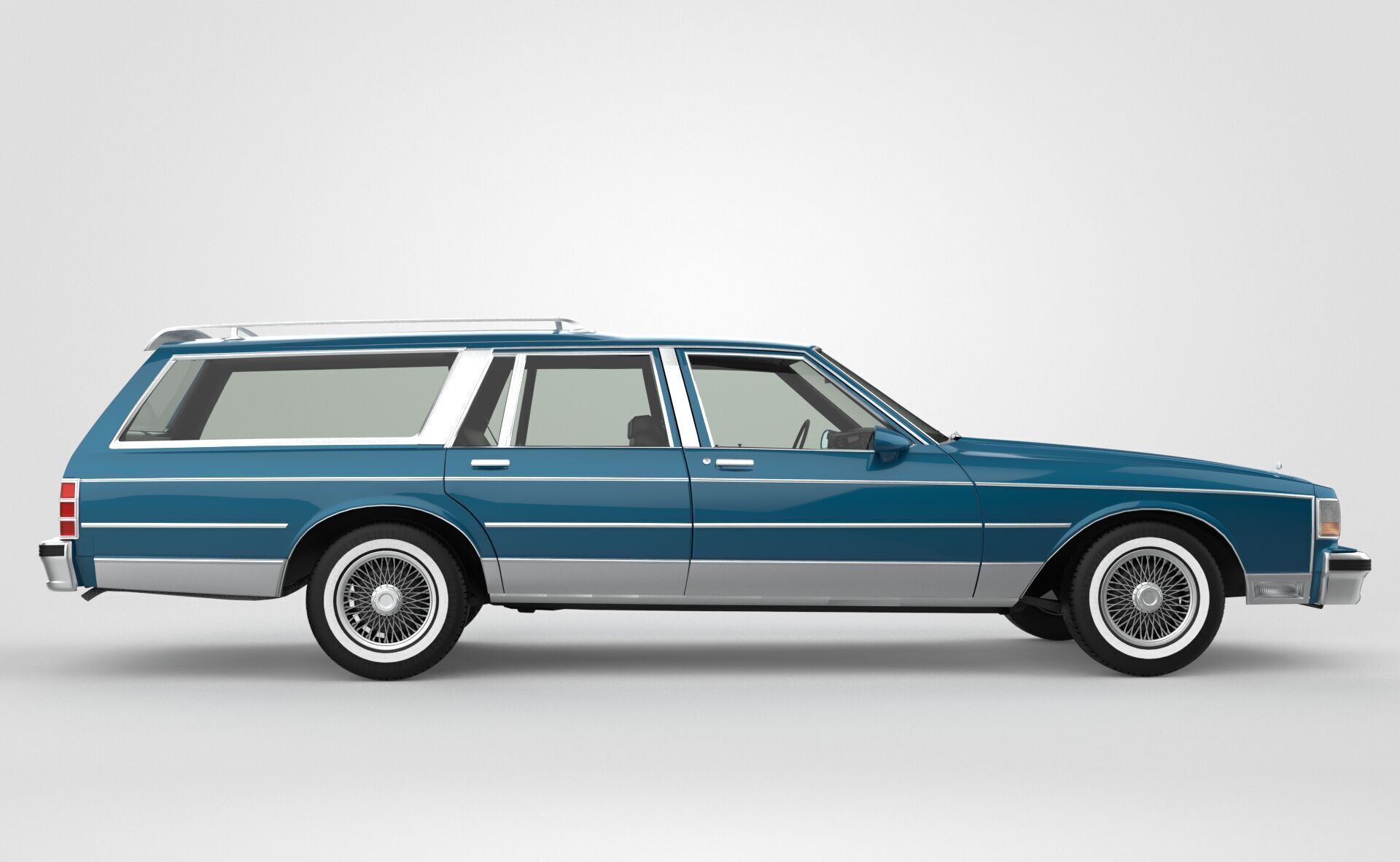 Chevrolet Caprice Estate 1989 3D model_7