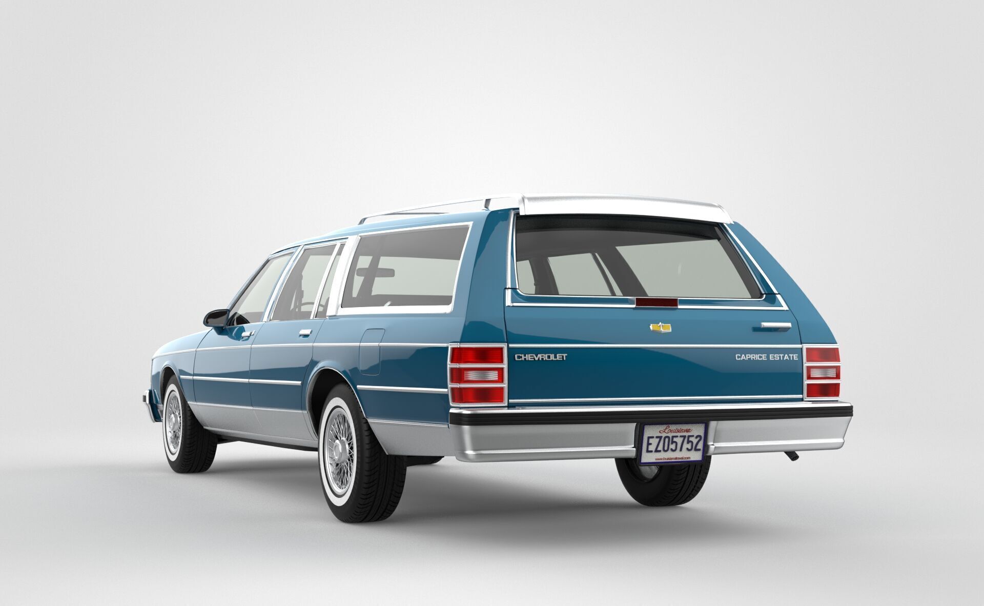 Chevrolet Caprice Estate 1989 3D model_3
