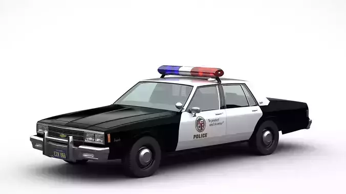 Chevrolet Impala Police 3D model