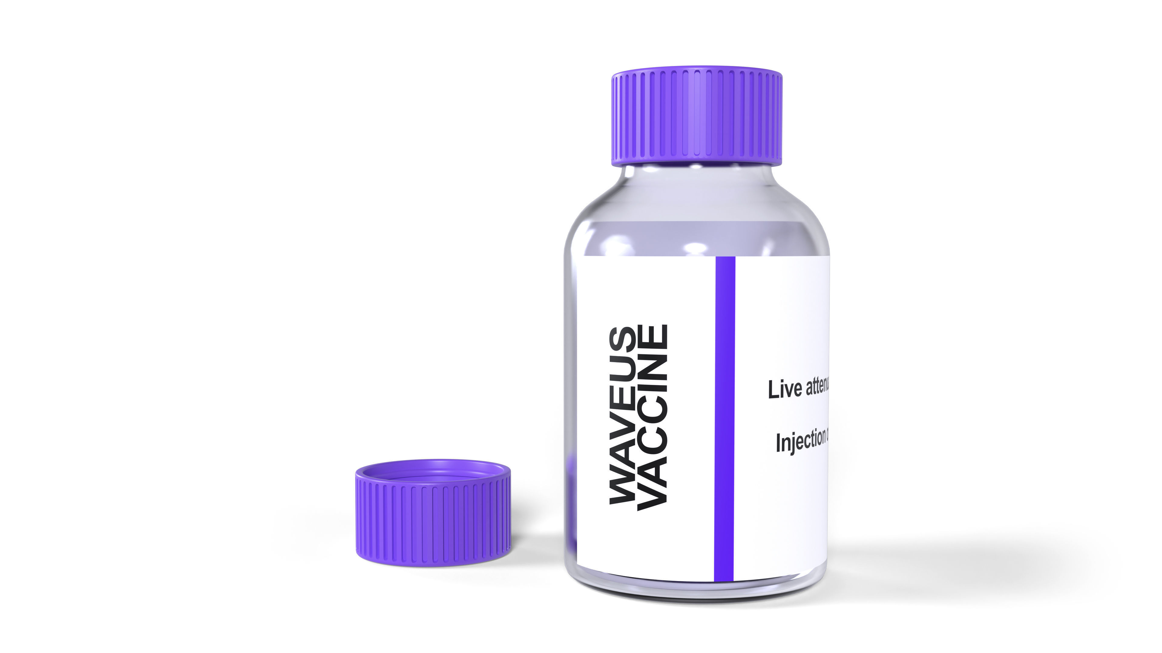 Vaccine Syringe 3D model_7