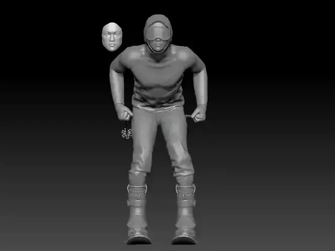 SKI BOY 1 3D print model