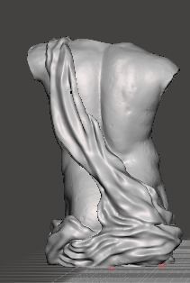 ANTIQUE MALE TORSO 3D print model_1