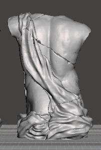 ANTIQUE MALE TORSO 3D print model_3