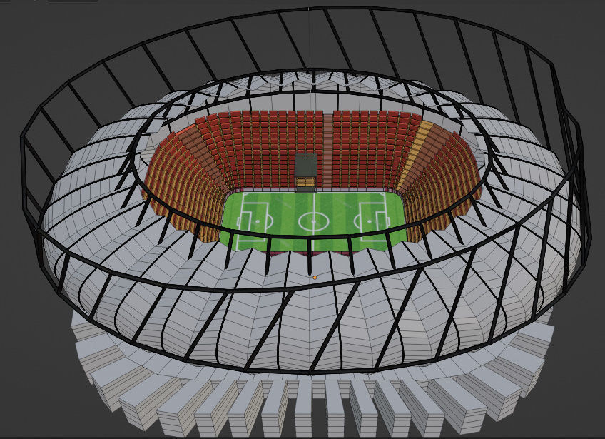 FIFA 2022 QUARTER STADIUM-field 3D model_16