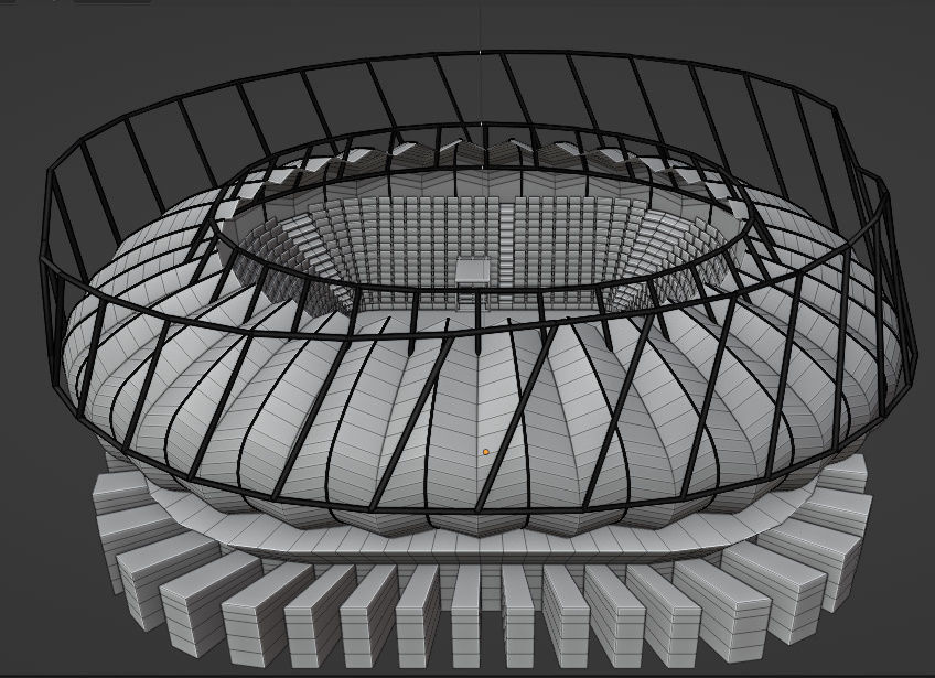 FIFA 2022 QUARTER STADIUM-field 3D model_15