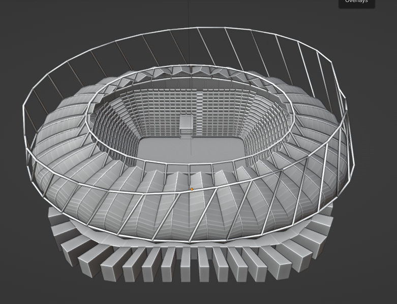 FIFA 2022 QUARTER STADIUM-field 3D model_4