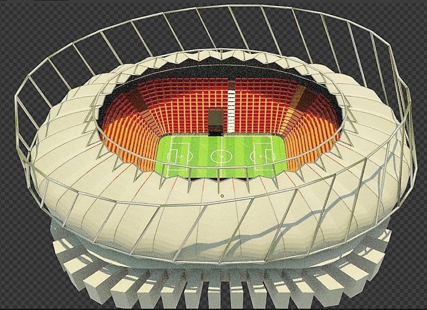 FIFA 2022 QUARTER STADIUM-field 3D model_18