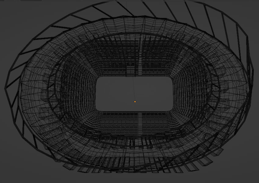 FIFA 2022 QUARTER STADIUM-field 3D model_12