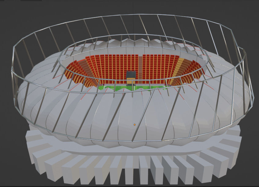 FIFA 2022 QUARTER STADIUM-field 3D model_14