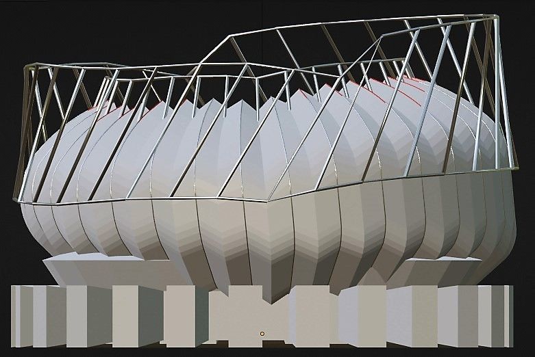 FIFA 2022 QUARTER STADIUM-field 3D model_1