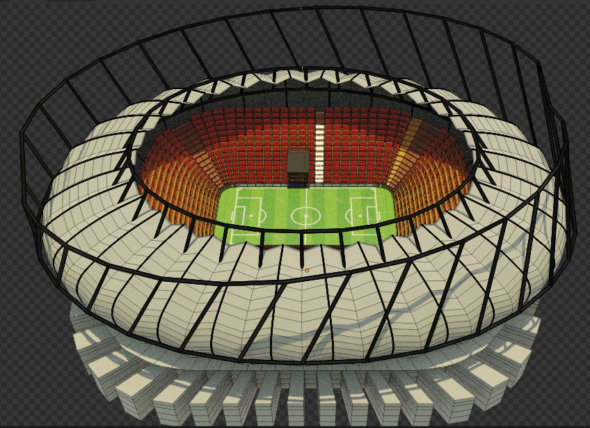 FIFA 2022 QUARTER STADIUM-field 3D model_17