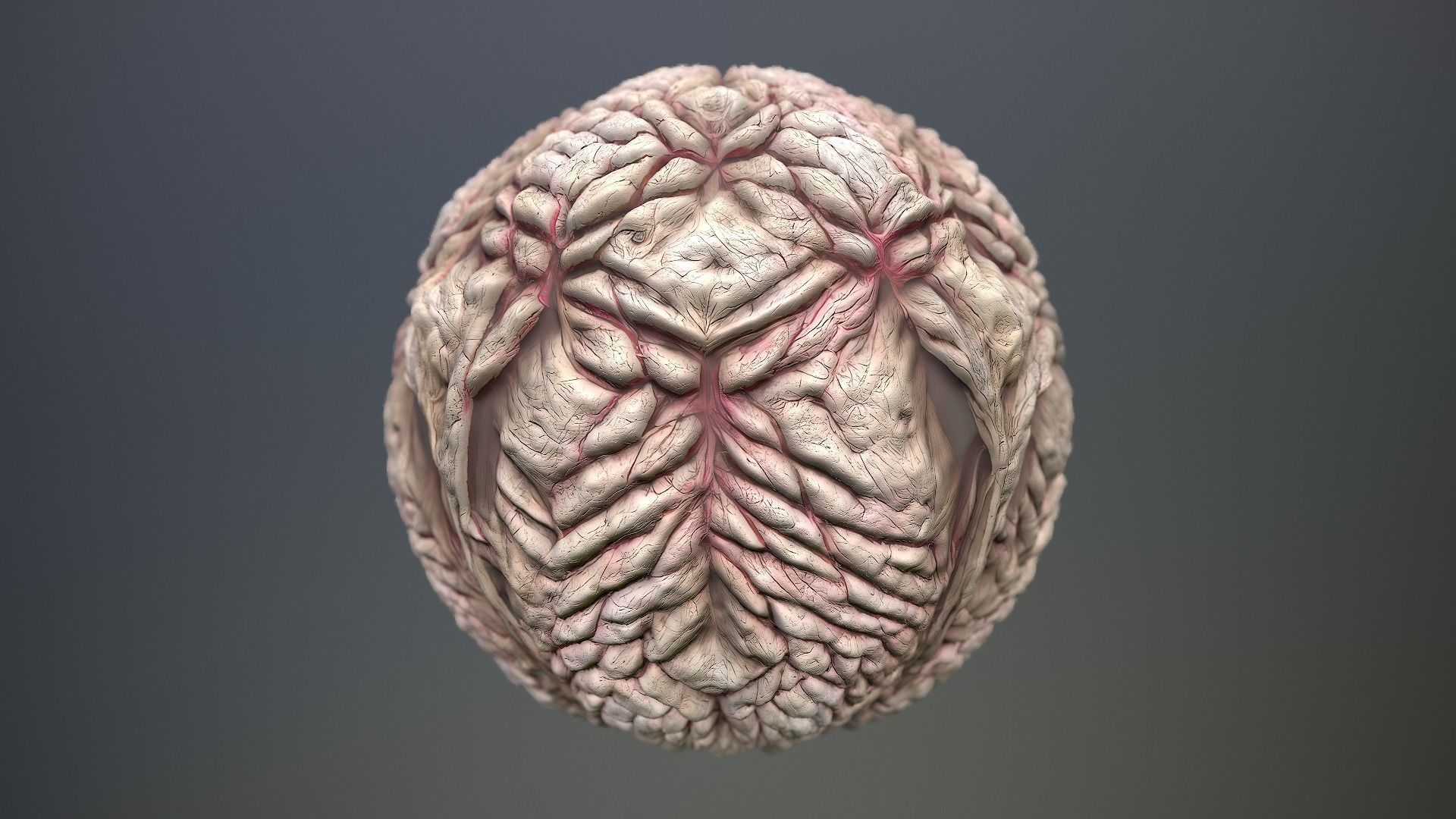 Material Skin Monster 19 Seamless PBR Texture Texture_12