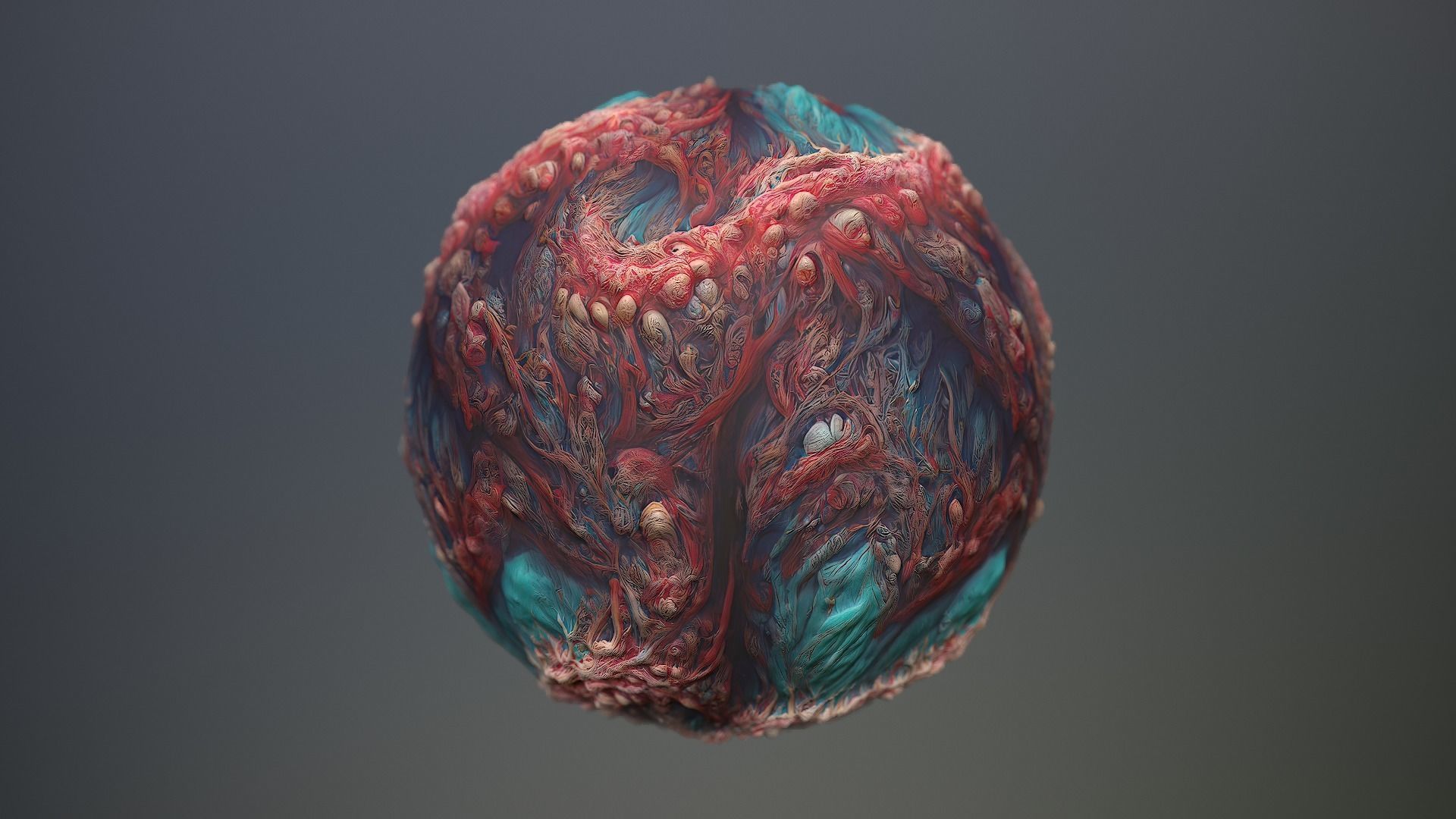 Material Skin Monster 18 Seamless PBR Texture Texture_12
